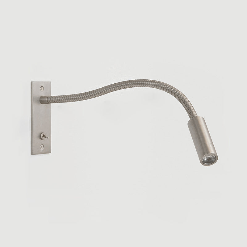 Modern Simple Metal Wall Light Cylinder Shape Adjustable LED Wall Lamp for Bedroom
