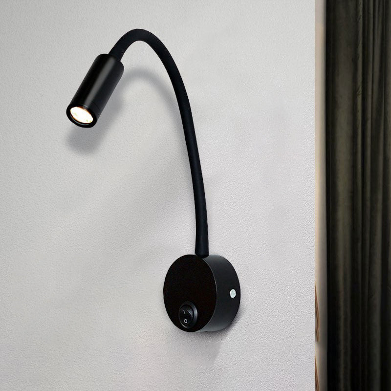 Metal Wall Light Modern Style 1 Light Wall Sconce for Bedroom