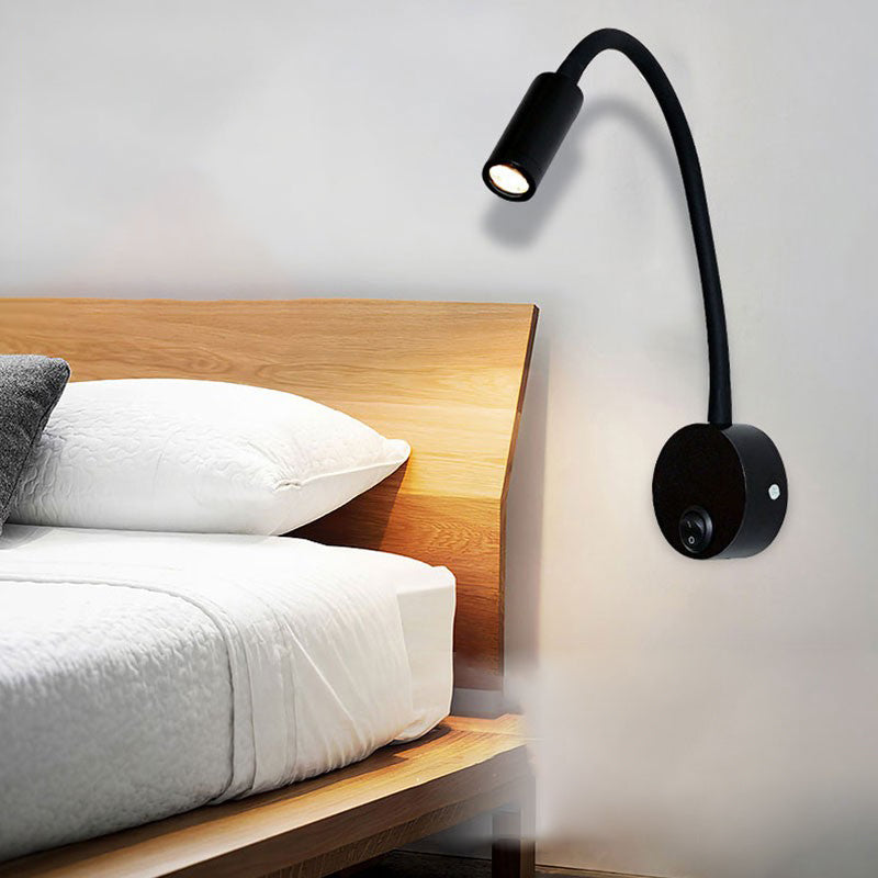 Metal Wall Light Modern Style 1 Light Wall Sconce for Bedroom