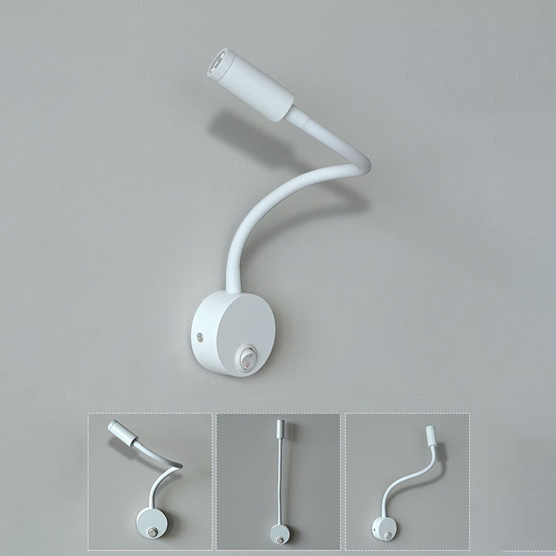 Metal Wall Light Modern Style 1 Light Wall Sconce for Bedroom