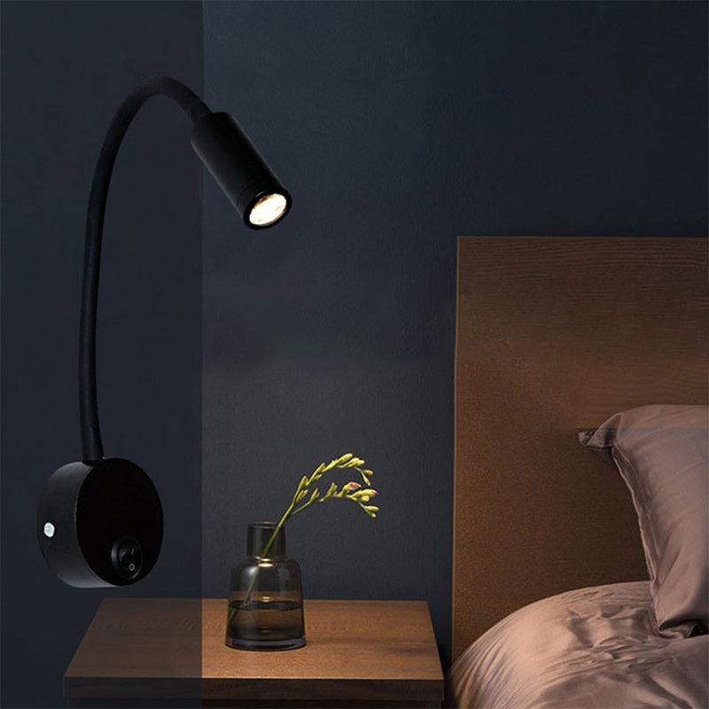 Metal Wall Light Modern Style 1 Light Wall Sconce for Bedroom