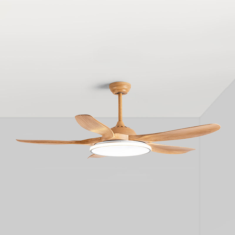 Unique Shape Metal Ceiling Fan Lights Kids Style 2 Light Ceiling Fan Lamps for Living Room