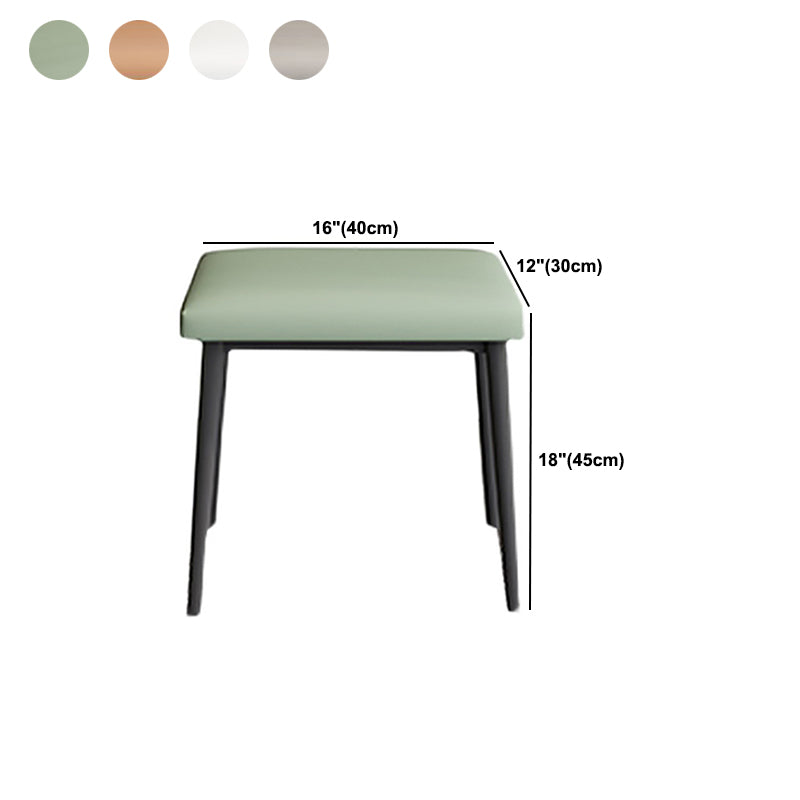 Modern White Stone Vanity Makeup Dressing Table Stool Set - 31.5"/39.37"/47.24" W