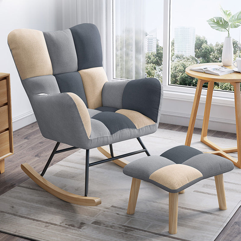 Linen Chair 26.3" L x29.5W x 33.8"H  Arms Included Chair for Living Room