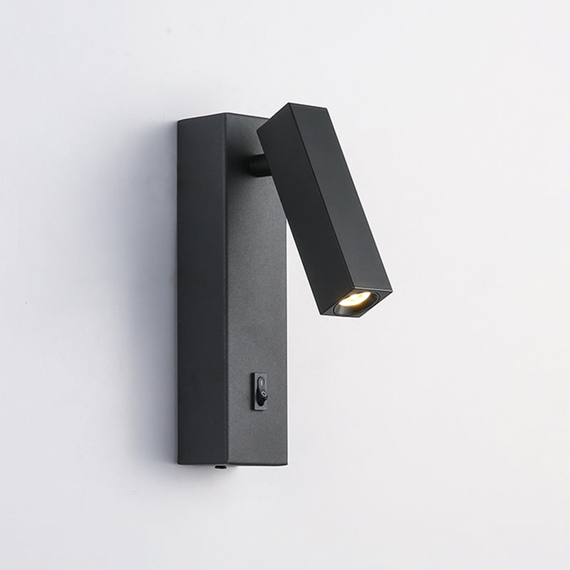 1-Light Geometric Wall Mount Light Modern Style Metal Wall Mount Lighting