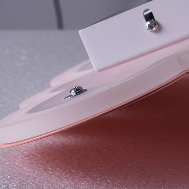 Kids Multicolor Wall Sconce Cloud Metal Wall Light Fixture for Bedroom