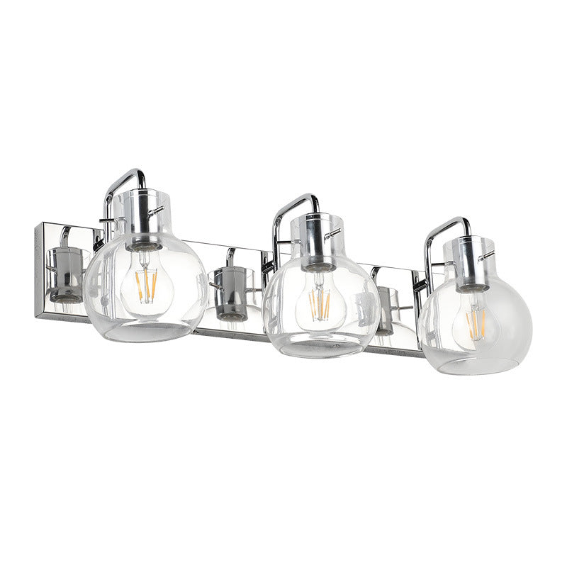 Bath Vanity Lighting Post Modern Glass Shaded  Light for Bathroom
