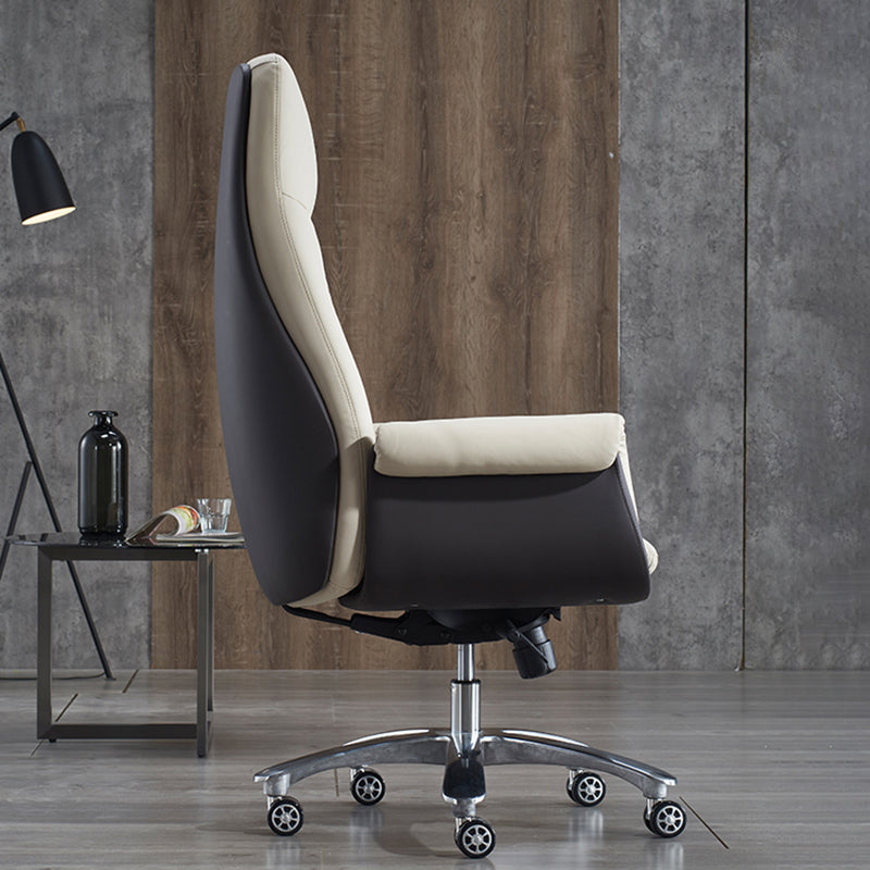 Executive Swivel Office Chair Modern Ergonomic Desk Chair with Padded Arms