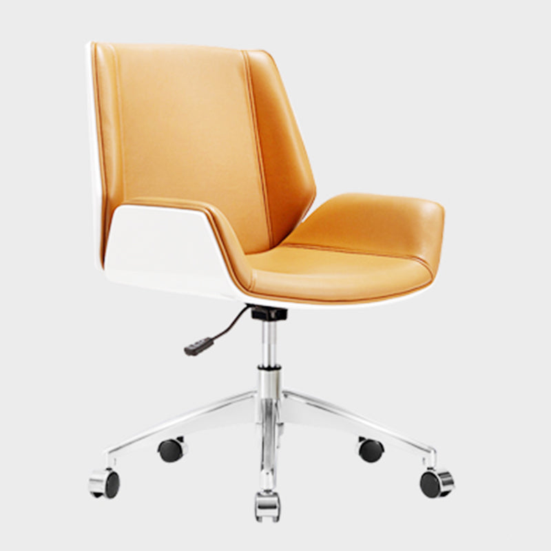 Executive Ergonomic Task Chair Silver Metal Frame Contemporary Office Chair