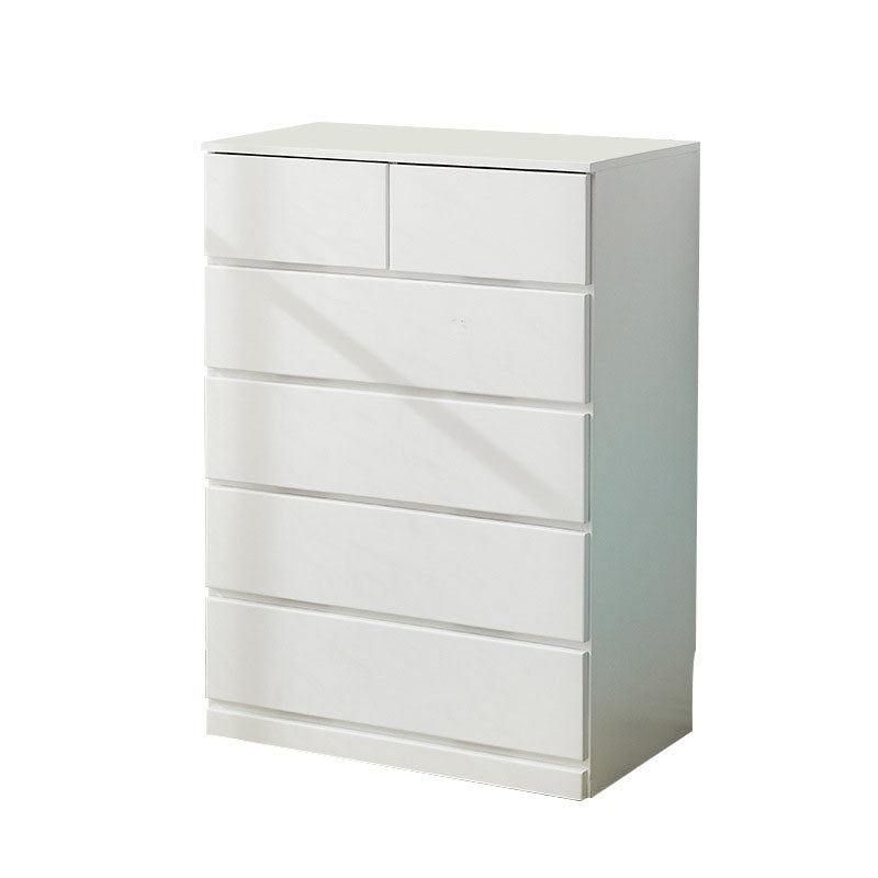 Multi Drawers Wooden Storage Chest Modern Style Storage Chest Dresser for Bedroom