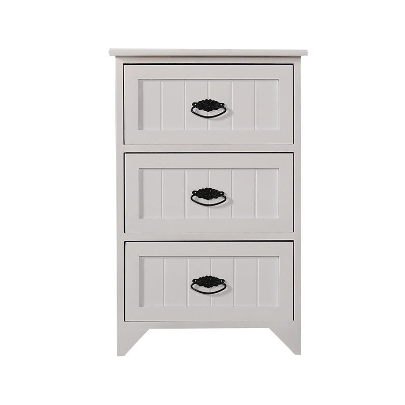 2 / 3 / 4 / 5 Drawers Wooden Lingerie Chest Retro Style Vertical Storage Chest Dresser