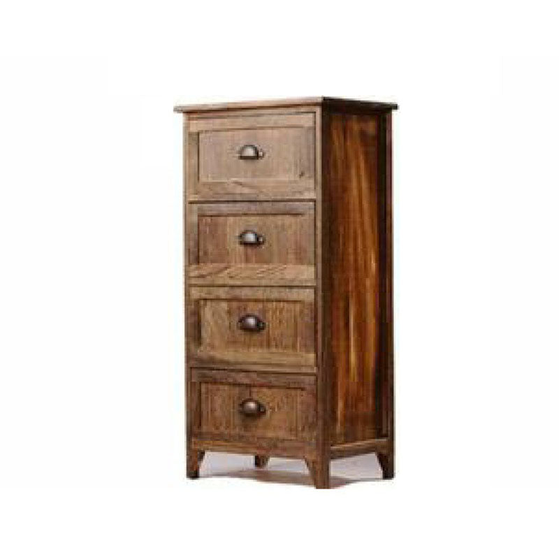 2 / 3 / 4 / 5 Drawers Wooden Lingerie Chest Retro Style Vertical Storage Chest Dresser