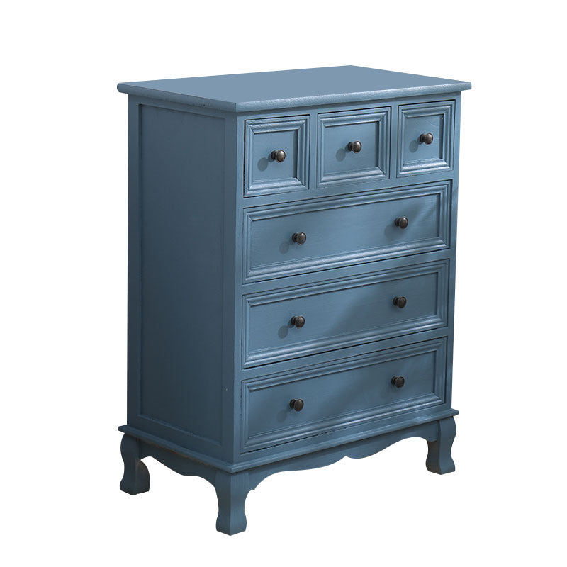 Solid Wood Storage Chest Retro Style Vertical Storage Chest Dresser