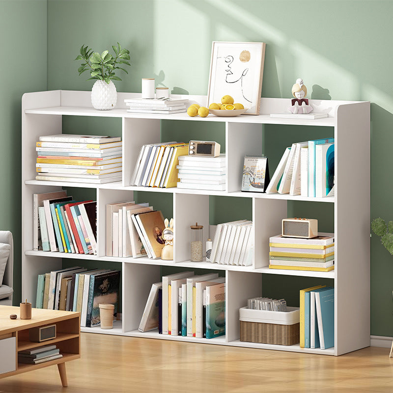 Scandinavian Engineer Wood Bookshelf 7.8" W Bookshelf for Home