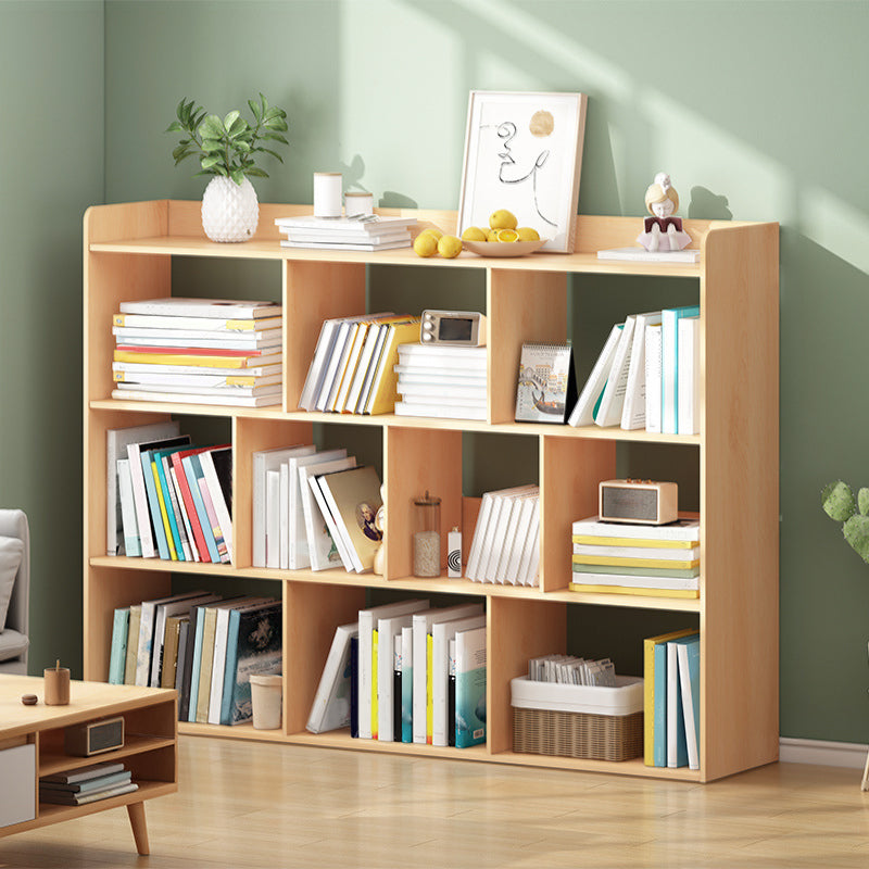 Scandinavian Engineer Wood Bookshelf 7.8" W Bookshelf for Home