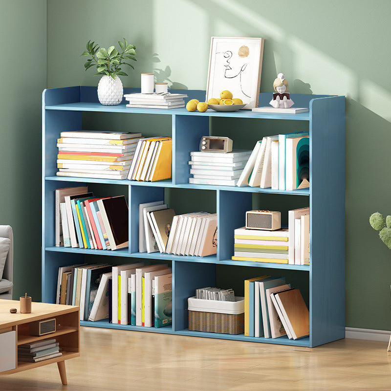 Scandinavian Engineer Wood Bookshelf 7.8" W Bookshelf for Home