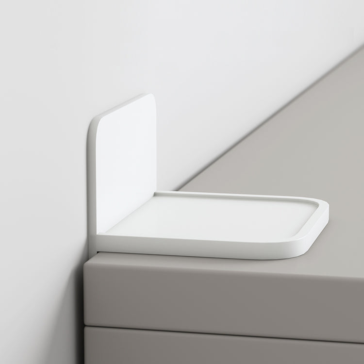 Contemporary Style Wood Bookshelf Closed Back Bookcase for Office