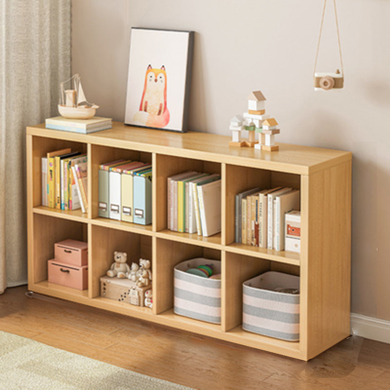 Modern Engineer Wood Bookshelf Closed Back Bookcase for Home Office