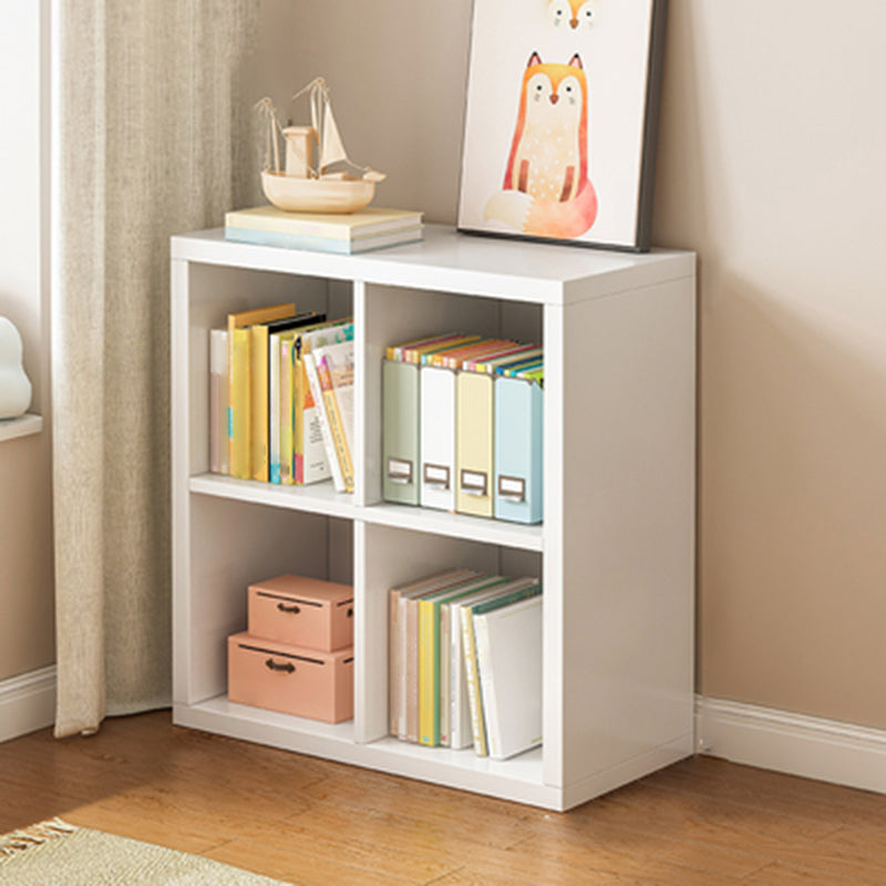 Modern Engineer Wood Bookshelf Closed Back Bookcase for Home Office