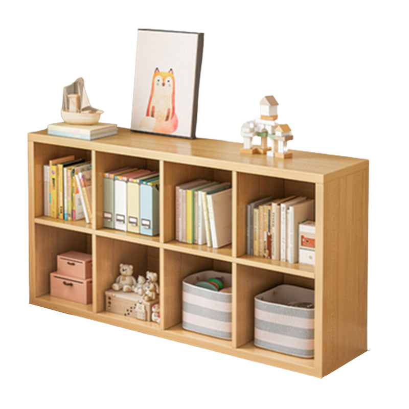 Modern Engineer Wood Bookshelf Closed Back Bookcase for Home Office