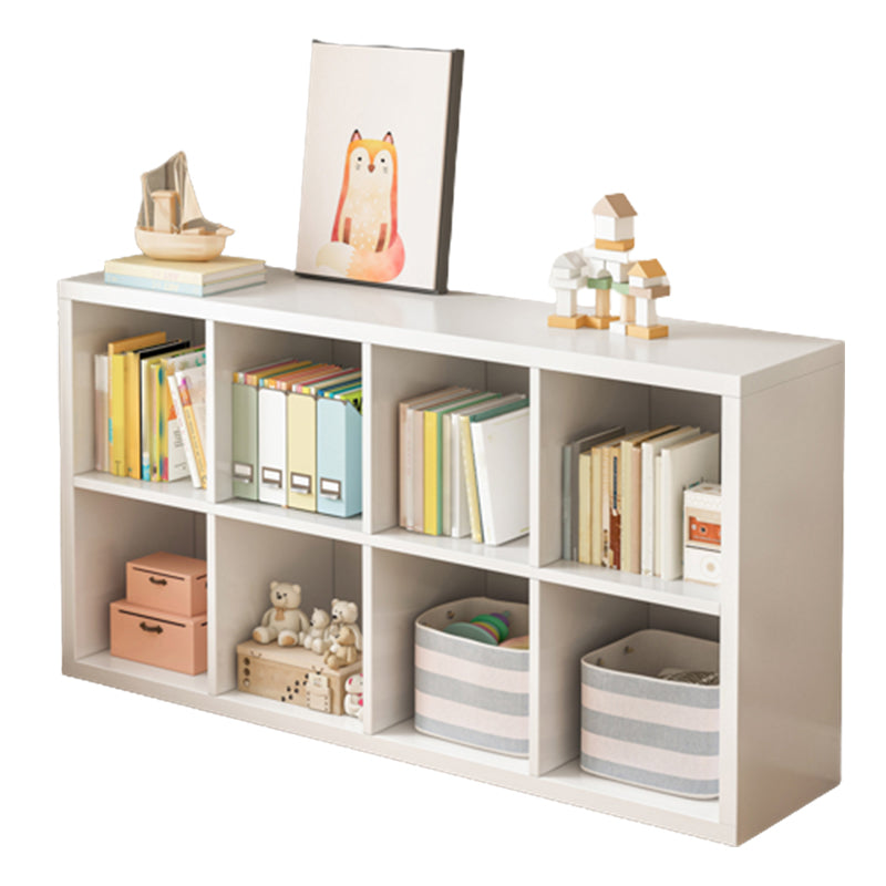 Modern Engineer Wood Bookshelf Closed Back Bookcase for Home Office