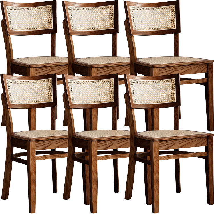 Modern Style Bar-stool Wooden Counter Bar Stool with Wood Legs for Home