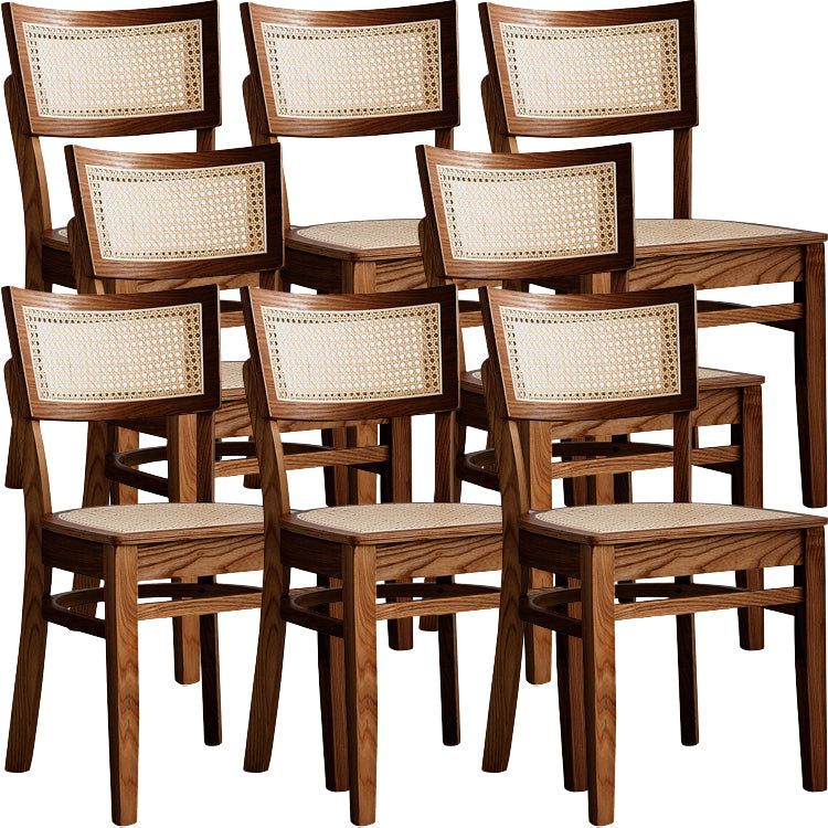 Modern Style Bar-stool Wooden Counter Bar Stool with Wood Legs for Home