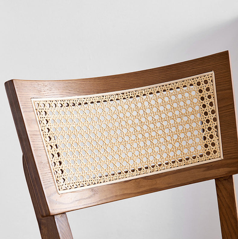 Modern Style Bar-stool Wooden Counter Bar Stool with Wood Legs for Home