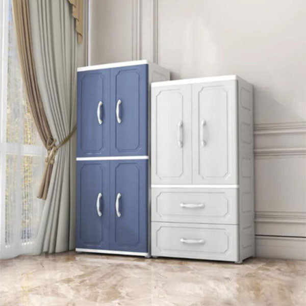 Contemporary Style Wardrobe Plastic Wardrobe Closet for Bedroom