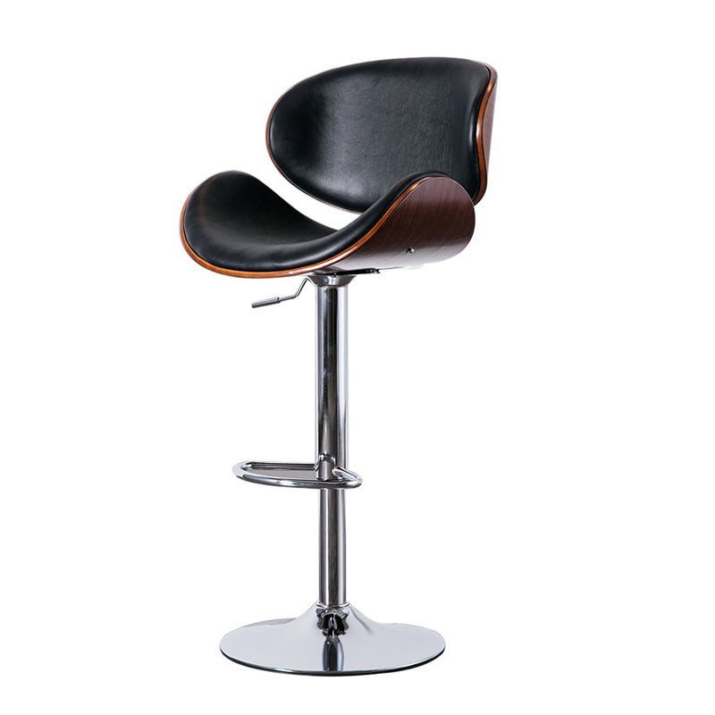 Industrial Liftable Bar-stool Metal Counter Bar Stool with Metal Legs for Kitchen