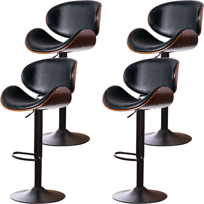 Industrial Liftable Bar-stool Metal Counter Bar Stool with Metal Legs for Kitchen