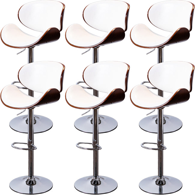 Industrial Liftable Bar-stool Metal Counter Bar Stool with Metal Legs for Kitchen