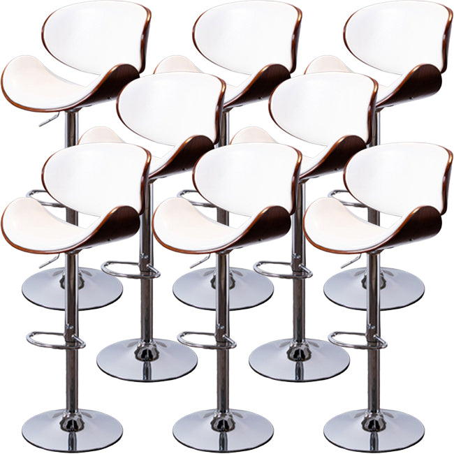 Industrial Liftable Bar-stool Metal Counter Bar Stool with Metal Legs for Kitchen