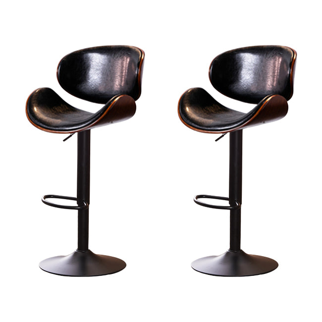 Industrial Liftable Bar-stool Metal Counter Bar Stool with Metal Legs for Kitchen