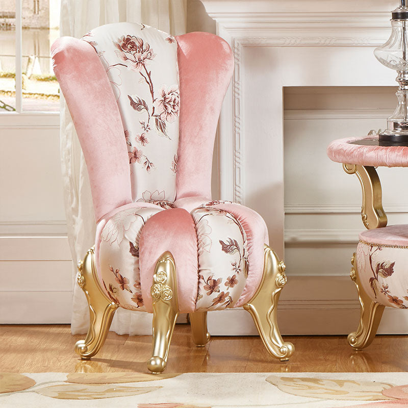 Velvet Armless Parsons Chair with Split Back, 18.11" W √ó 18.11" L √ó 38.19" H