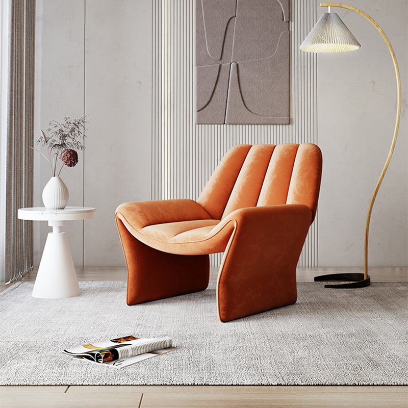 32.28"L x 33.86"W x 34.65"H Contemporary Sewn Pillow Back Parsons Chair