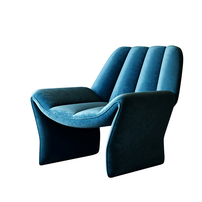 32.28"L x 33.86"W x 34.65"H Contemporary Sewn Pillow Back Parsons Chair