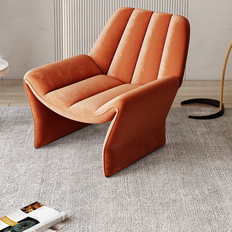 32.28"L x 33.86"W x 34.65"H Contemporary Sewn Pillow Back Parsons Chair