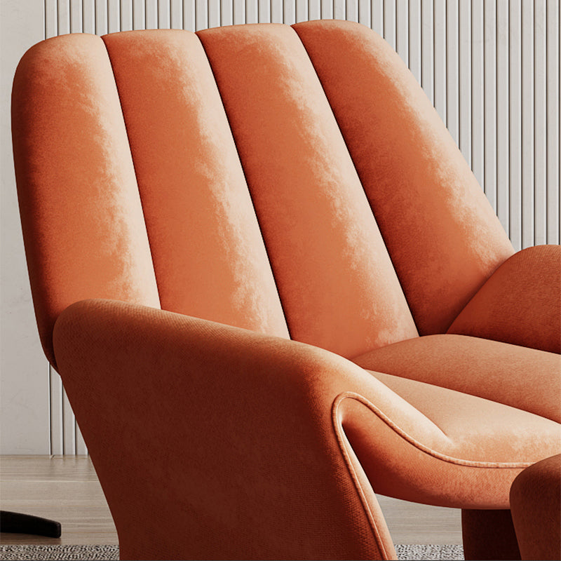 32.28"L x 33.86"W x 34.65"H Contemporary Sewn Pillow Back Parsons Chair