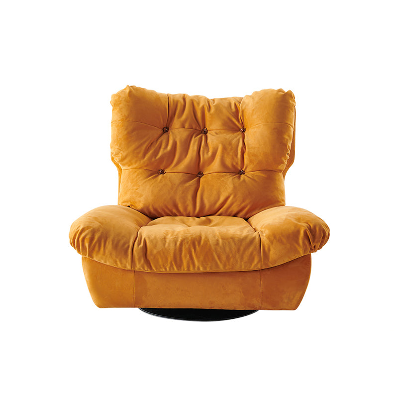 43.5" Wide Convertible Chair, Modern Upholstered Accent Armless Chair