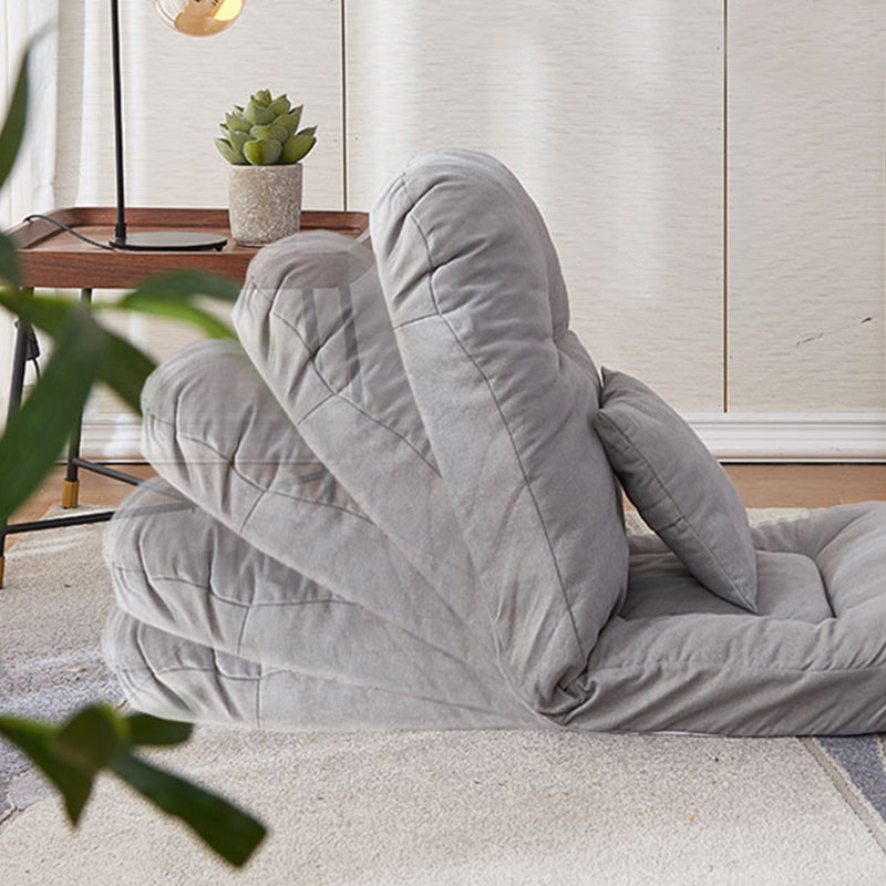 Solid Color Convertible Chair Cotton Chair for Living Room/Bedroom