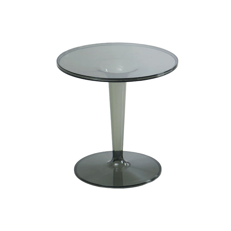 Modern Style Acrylic Material Multicolor Choice of Round Side Table