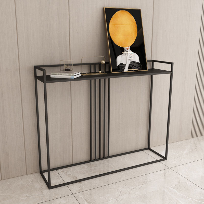 31.49 inch Hall Console Accent Table Ironcraft Sofa Console Table