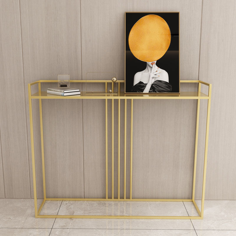 31.49 inch Hall Console Accent Table Ironcraft Sofa Console Table