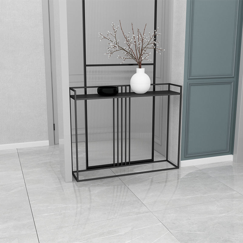 31.49 inch Hall Console Accent Table Ironcraft Sofa Console Table