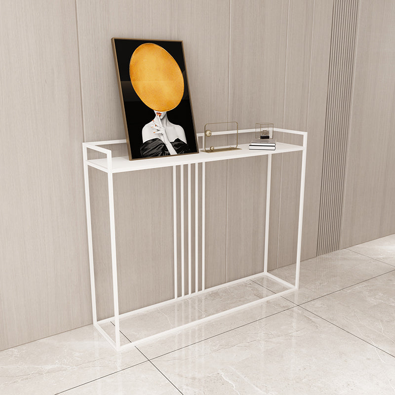 31.49 inch Hall Console Accent Table Ironcraft Sofa Console Table
