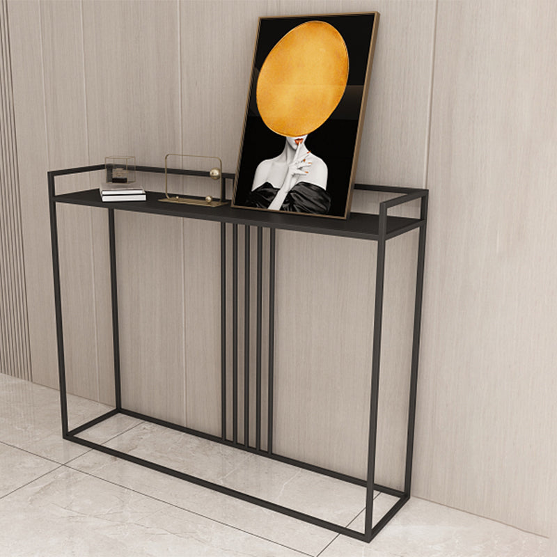 31.49 inch Hall Console Accent Table Ironcraft Sofa Console Table