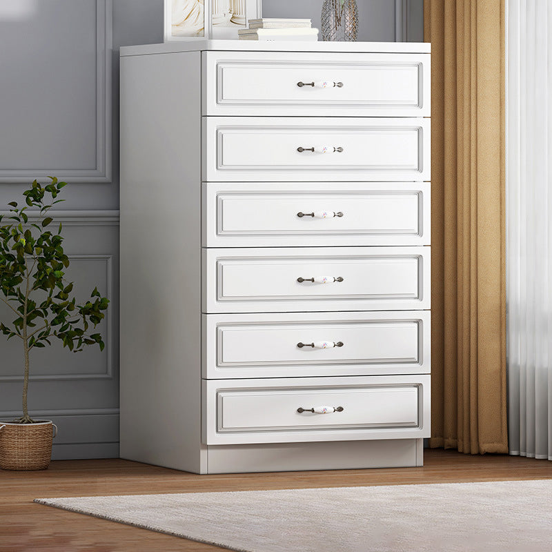 Contemporary Wood Accent Cabinet with Drawer Rectangle Accent Chest