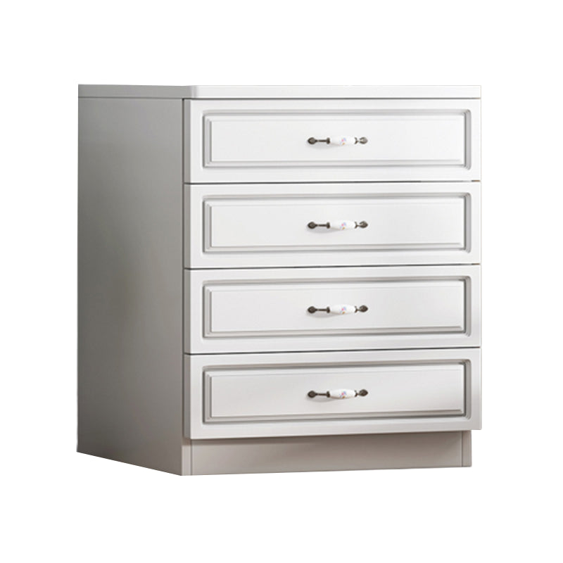 Contemporary Wood Accent Cabinet with Drawer Rectangle Accent Chest