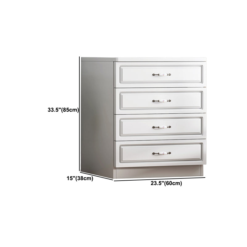 Contemporary Wood Accent Cabinet with Drawer Rectangle Accent Chest